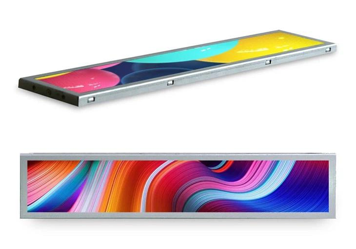 Custom 15.1inch Monitor Stretched Bar IPS LCD Display for Outdoor Advertising