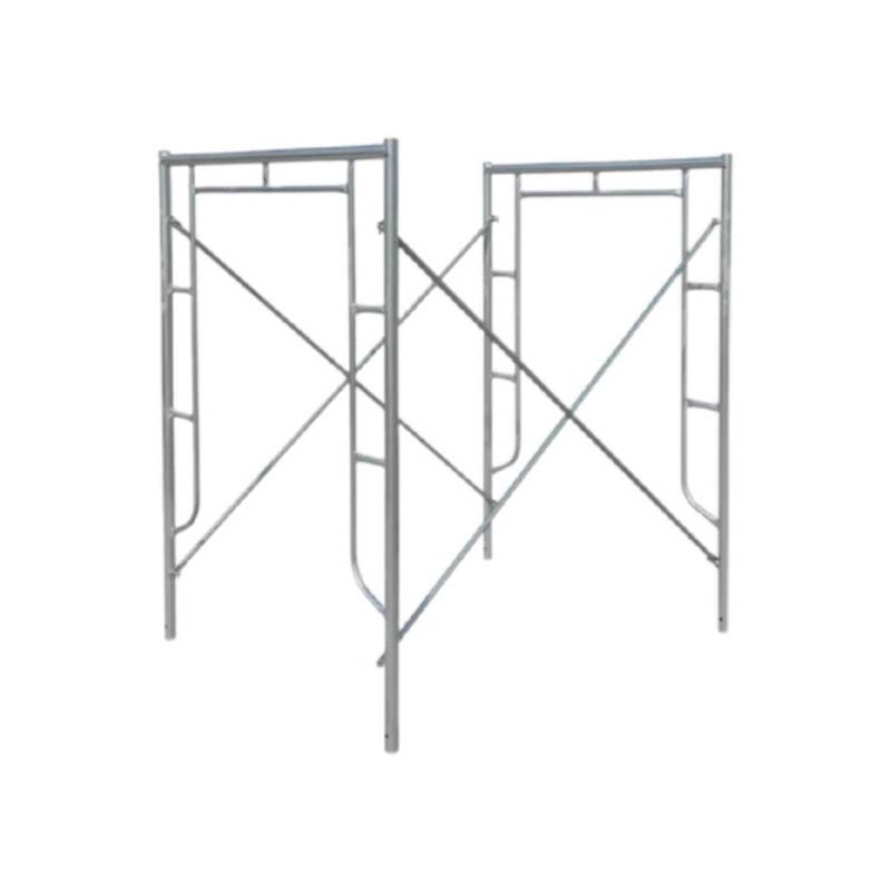 High Strength Q235 Steel Walk Through Frame Scaffolding for High Rise Building