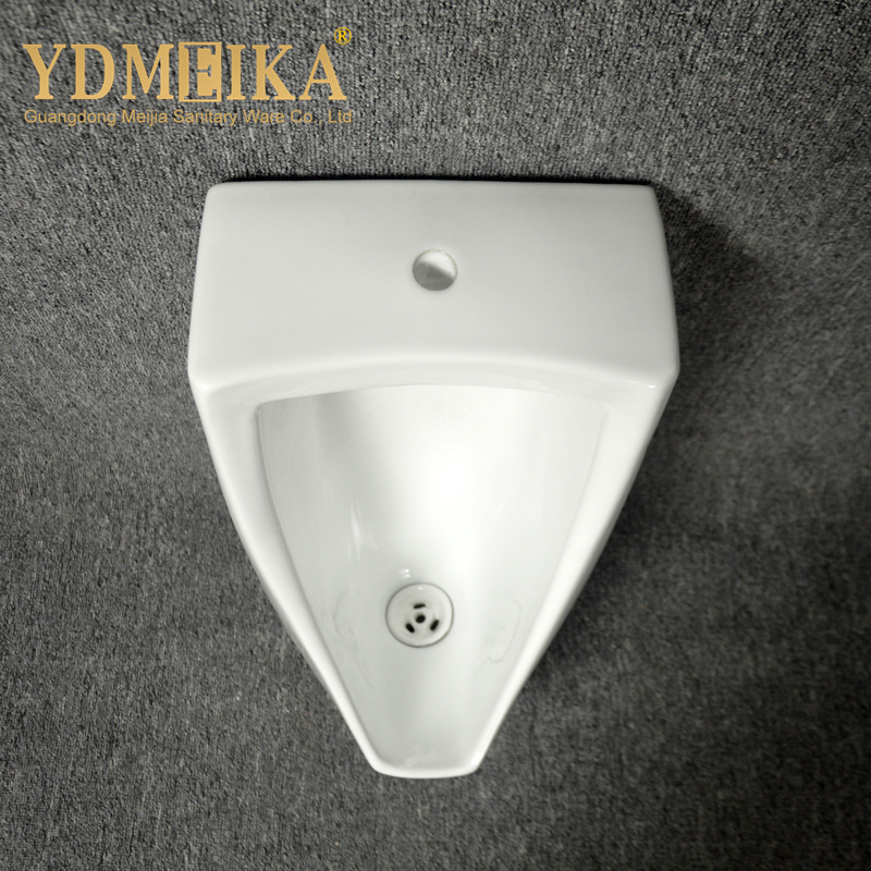 Modern Minimalist Square Sanitary Ware Wall Mounted Men's Bathroom Ceramic Urinal