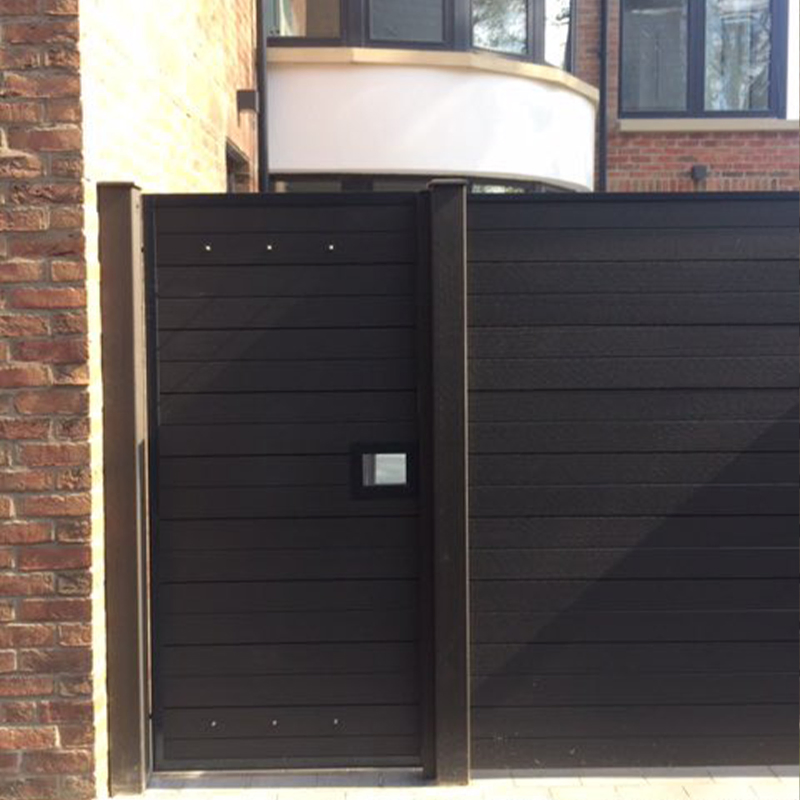 Waterproof Outdoor Private Easy Installation Composite Plastic Wood WPC Fence