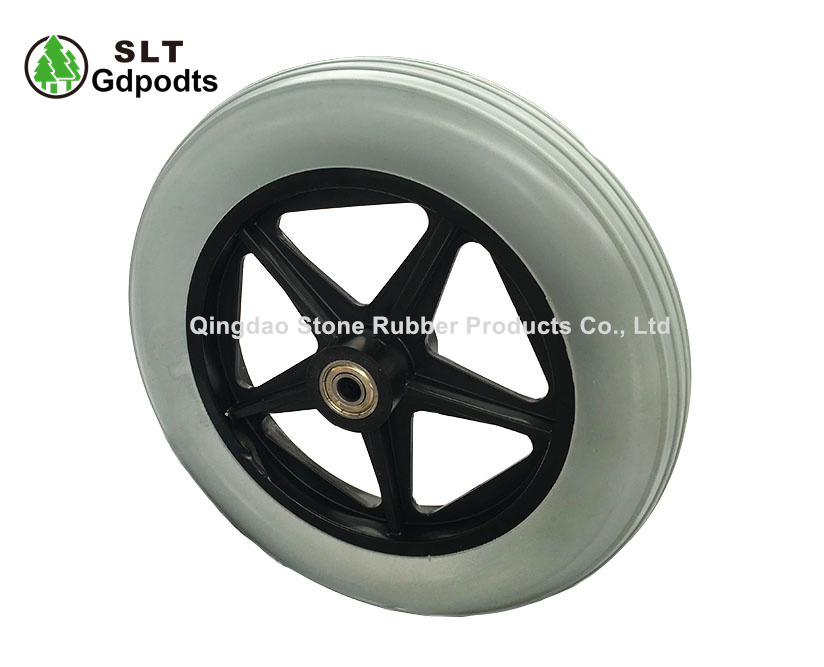 8 Inch Front Wheelchair Wheels PU Foam Wheels Furniture Wheel