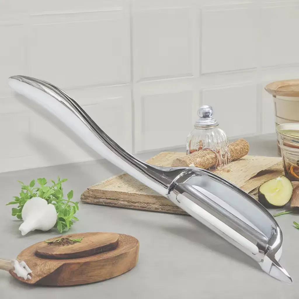 High Quality I-Shaped Mechanical Fruit and Shrimp Peeler Stainless Steel Knife New Condition Zinc Alloy Tool