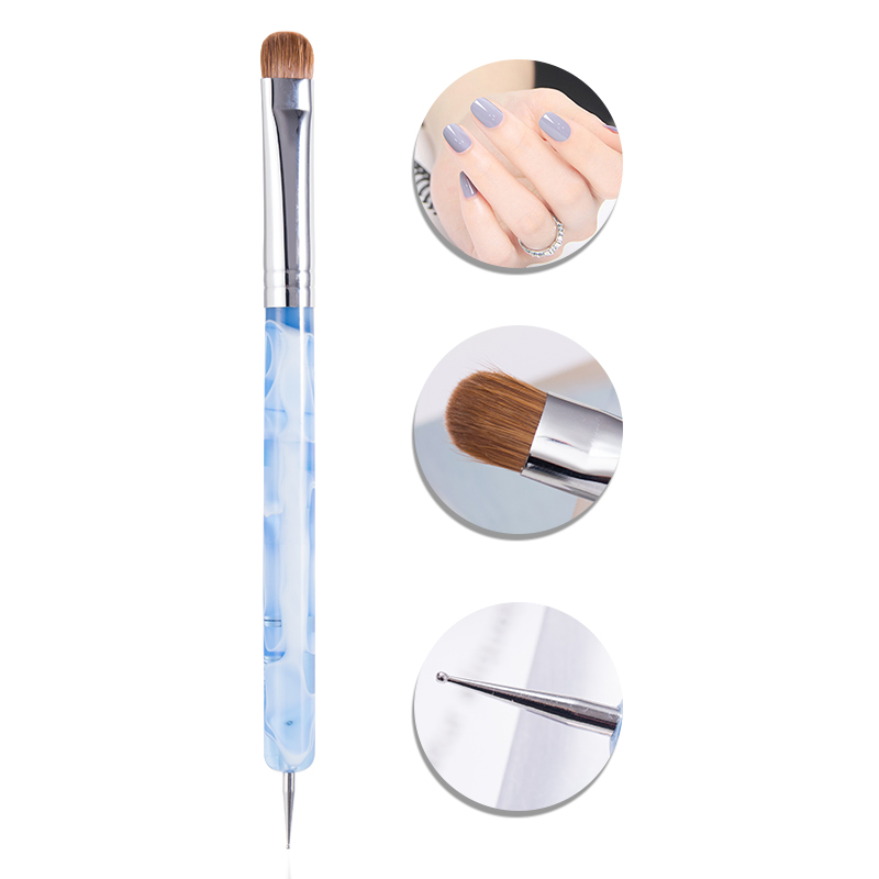 #2~#20 Guyo 100% Pure Kolinsky Nail Brush for UV Gel
