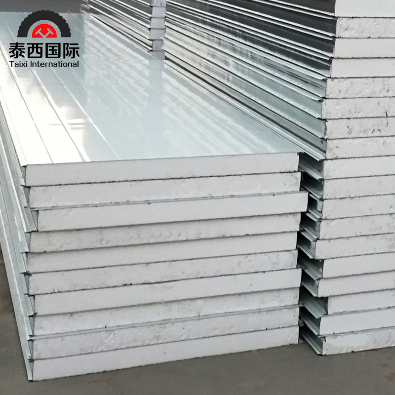 Waterproof EPS Sandwich Panel Insulated Steel Roofing and Walling EPS Composite Panels