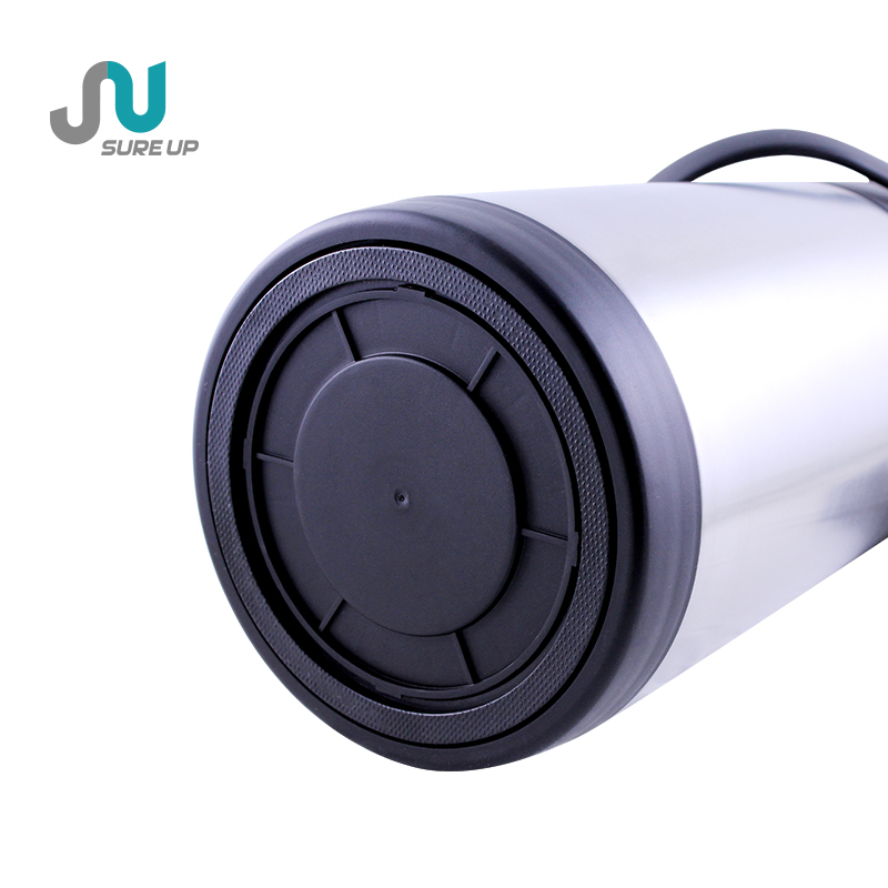 High Quality Large Capacity Custom Logo Lever Pump Pot Water Flask Wide Mouth Insulated Rich Inventory Food Grade Factory Price 3.0L