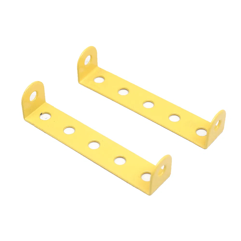 OEM Factory Custom Machining Aluminium Sheet Metal Stamping Parts Mounting Bracket Angle U Brackets for Toy Car Accessories