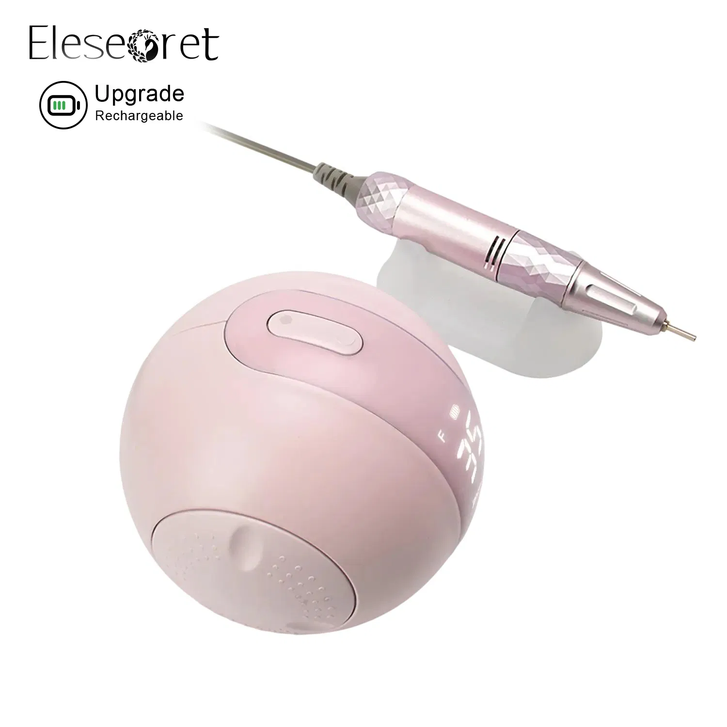 OEM/ODM Nail Salon Equipment Low Vibration Professional High Speed 35000 Rpm Desktop Nail Drill Machine for Home Use