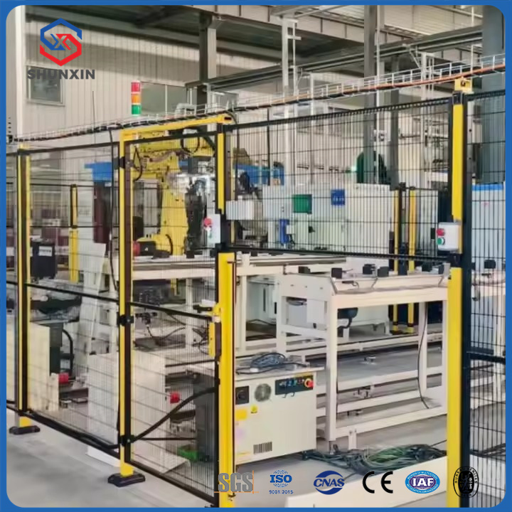 Factory Heat Treated Temporary Fencing Panel Warehouse Security Fence