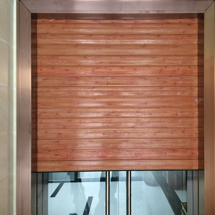 Automatic Aluminum Garage Door Security Rolling up Rroller Shutter Door with Cheapest Price
