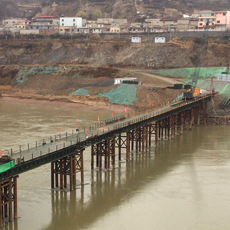 Durable Compact 200 Bailey Steel Truss Bridge for Sale