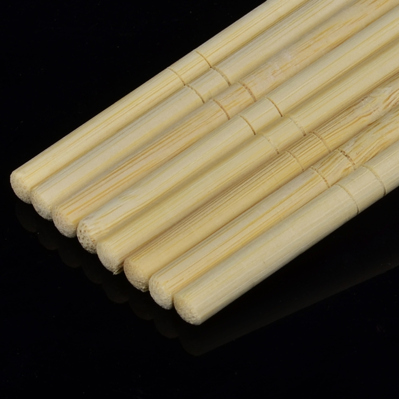 Eco-Friendly Disposable Bamboo Chopsticks Sushi Chopsticks Round Chopstick