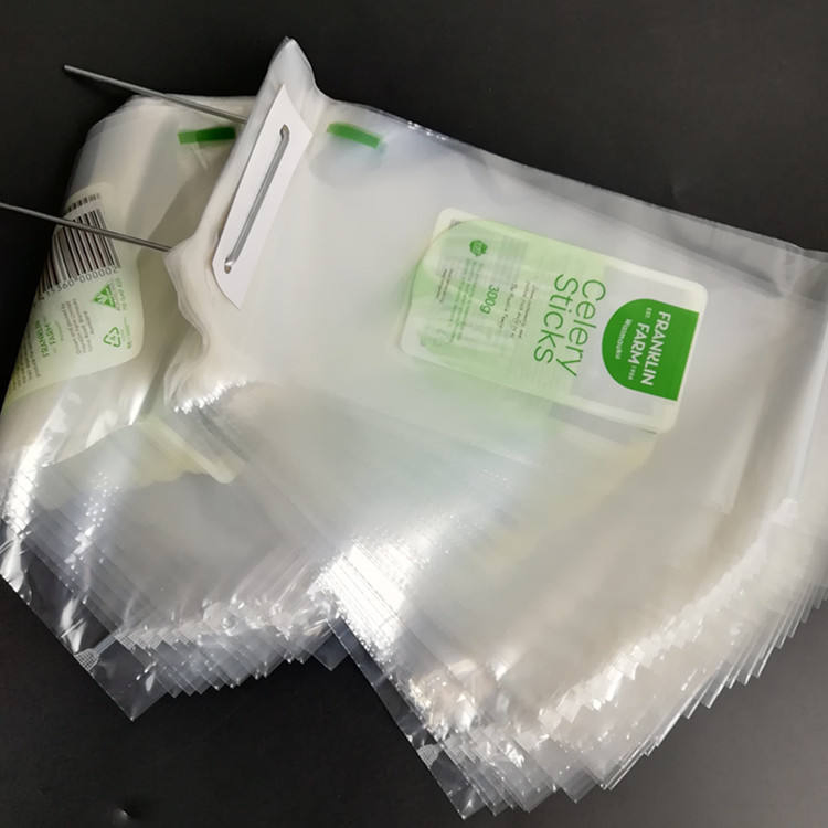 Eco-Friendly Plastic Wicket Packaging Bag Plastic Bread Cellophane Bag