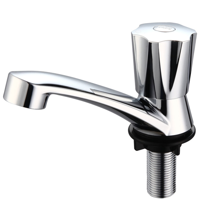 Cheaper Single Plastic ABS Kitchen/Basin/Bathroom Faucet with Chrome Finished