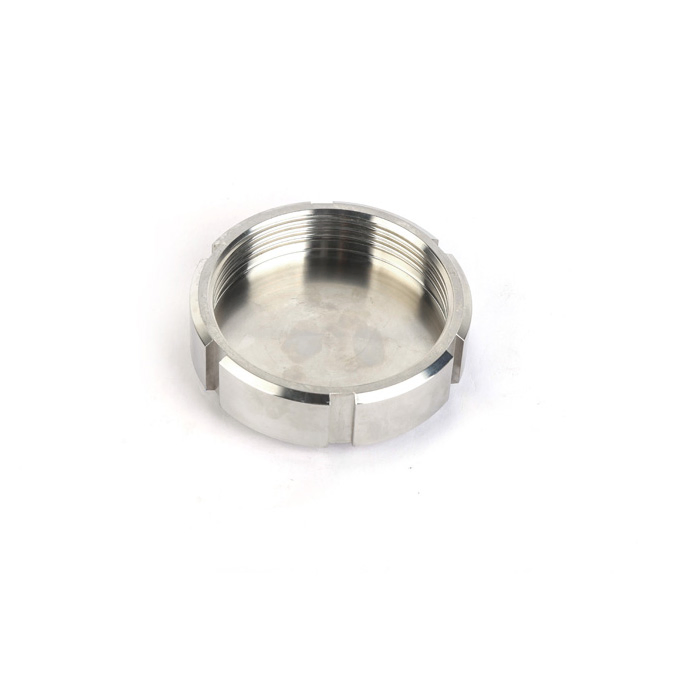 Santhai 304/316L Stainless Steel Inner Thread Blind Tube End Cap with Chain