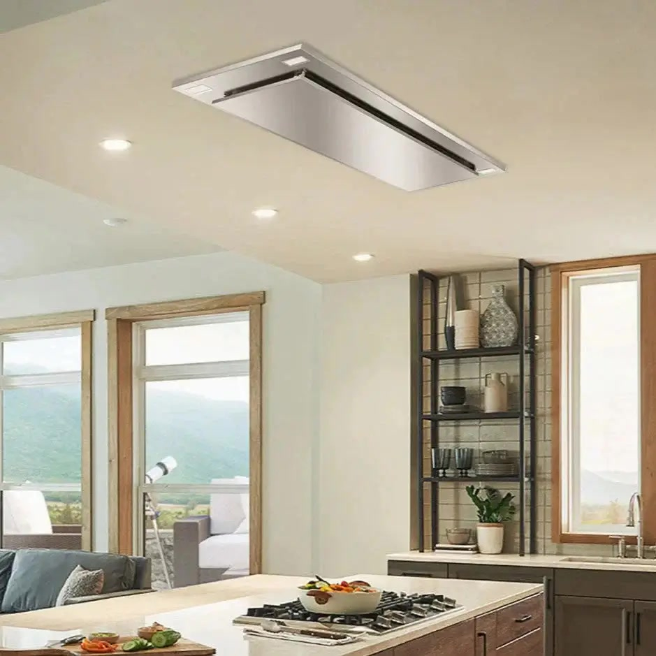 Kk03A Ceiling Kitchen Cooker Hood 1100mm Large Size