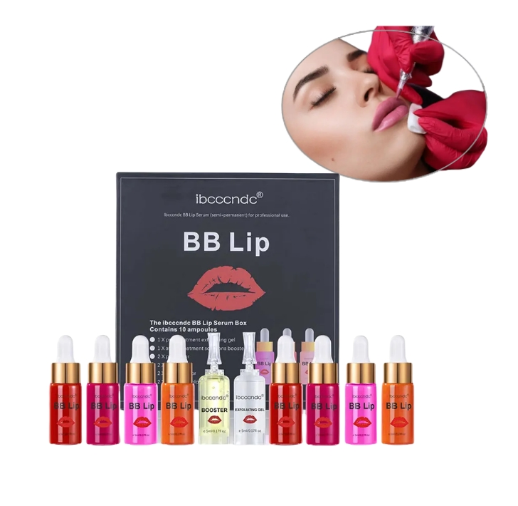 Bb Lip Colors Long Lasting Serum Kit Lip Gloss Set Beauty Salon Moisturizing Lip Tint