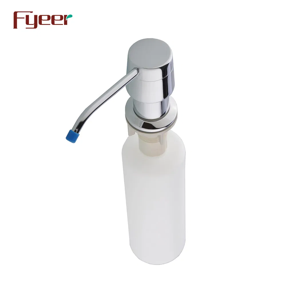 Fyeer Kitchen Sink Soap Dispenser with Plastic Bottle