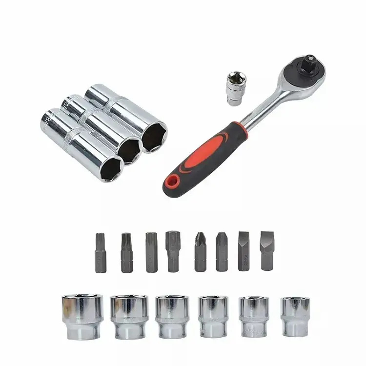Wholesale Household Auto Repair 37PCS Heavy Duty Socket Wrenches Set Hand Tools Set