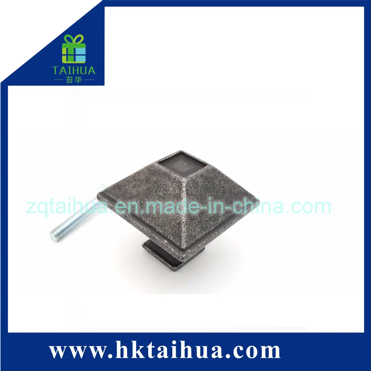 Dark Grey Zinc Alloy Pull Handle with 8202-L