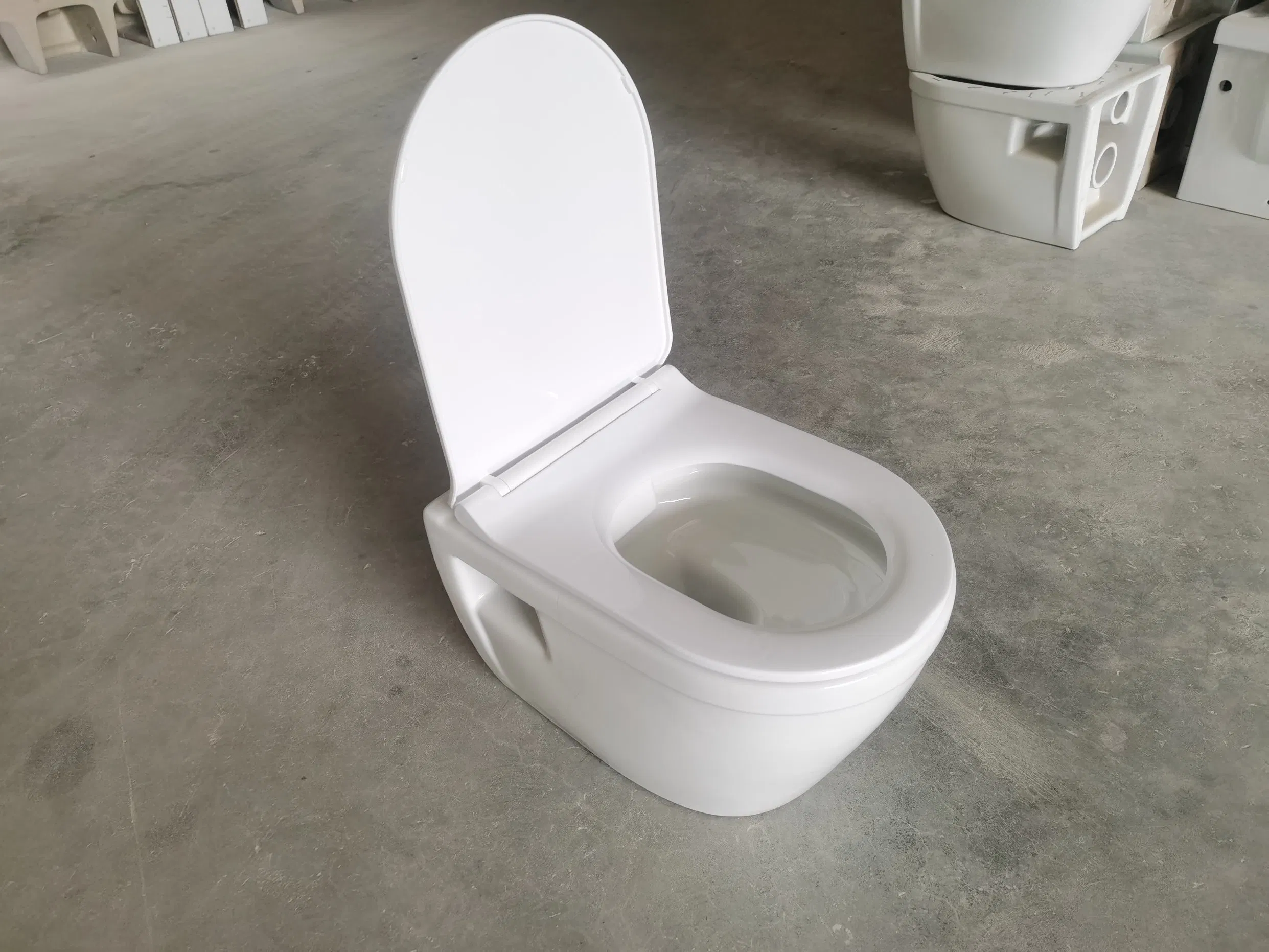 Sanitary Ware Wall-Hung Rimless Ceramic Bathroom Wc Toilet Ceramic Toilet Wall Hung Toilet