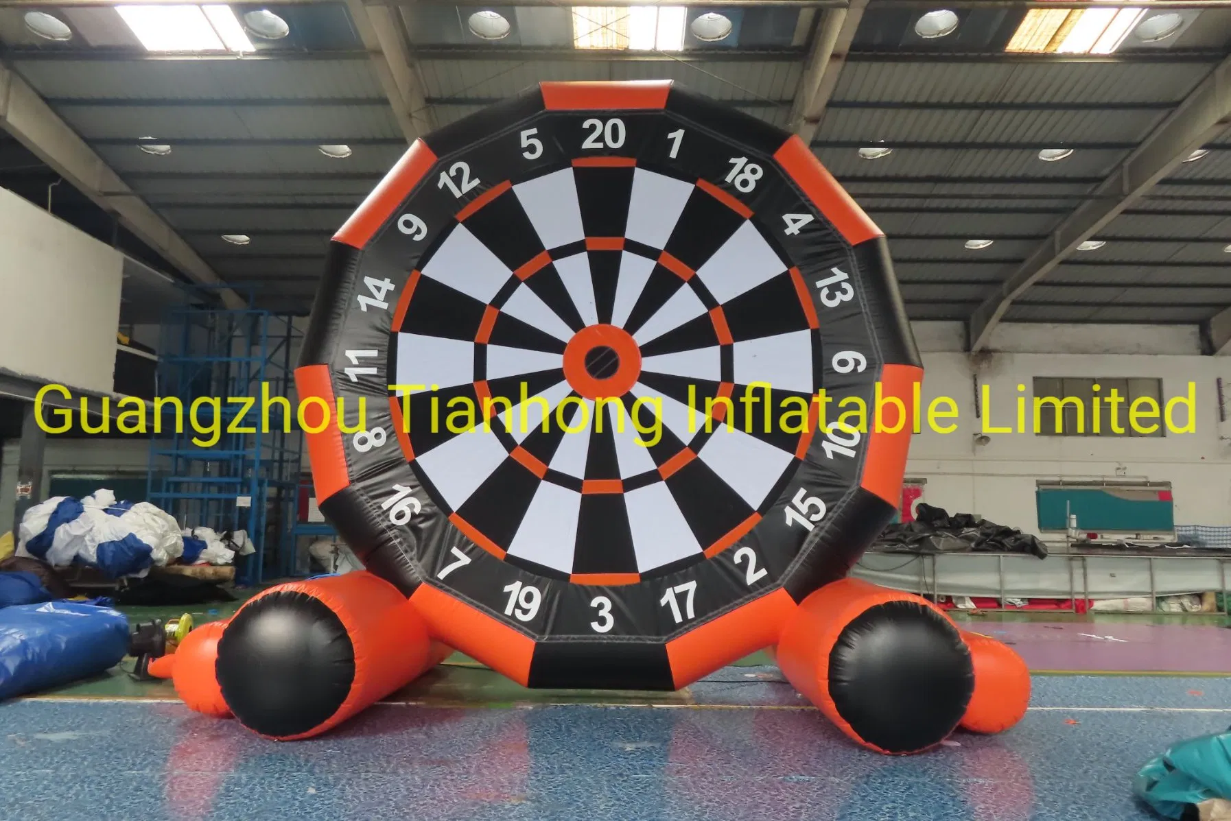 Double Sides 4m Inflatable Foot Dart Board