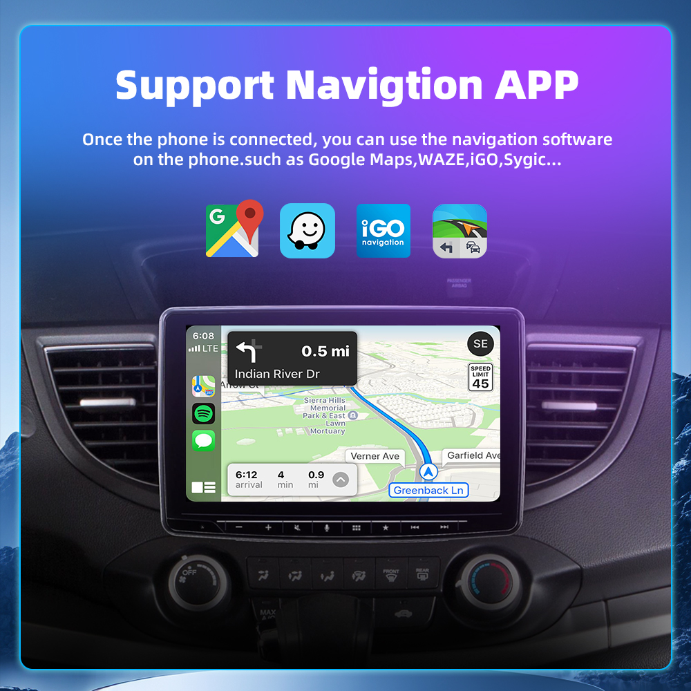 Адаптер беспроводной для Android Auto 5 ГГц Wi-Fi EKIY