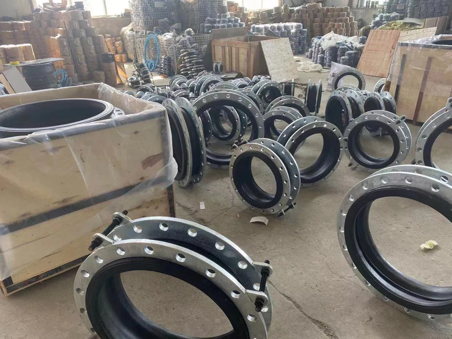 Class 150 Flanged Connector EPDM Rubber Expansion Joint