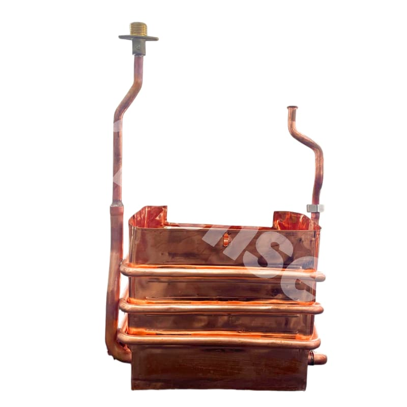 Low Maintenance Oxygen-Free Copper Heat Exchanger Spare Part for Heaters