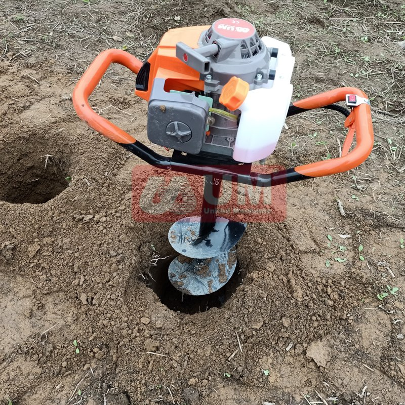 Um Tree Planting Digging Machines Ground Hole Drill Earth Auger Portable Ground Drill Garden High Power Plant Puncher