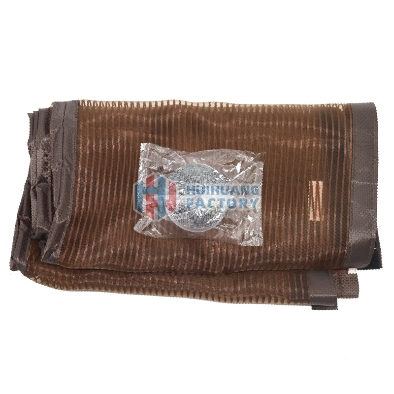 Black Magnetic Door Window Screen Hands-Free Open Magnetic Door Curtain Fly Mosquito Net