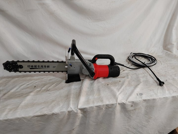 2025 Jusen Portable 220V Handle Chainsaw Wall Cutting Lithium Battery Cordless Brushless High Speed Electric Wall Saw