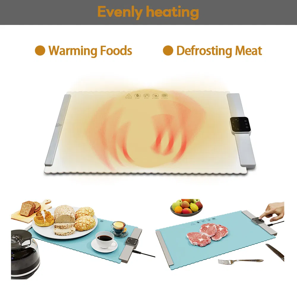 Catering Electric Buffet Food Warmer Foldable Silicone Heating Pad