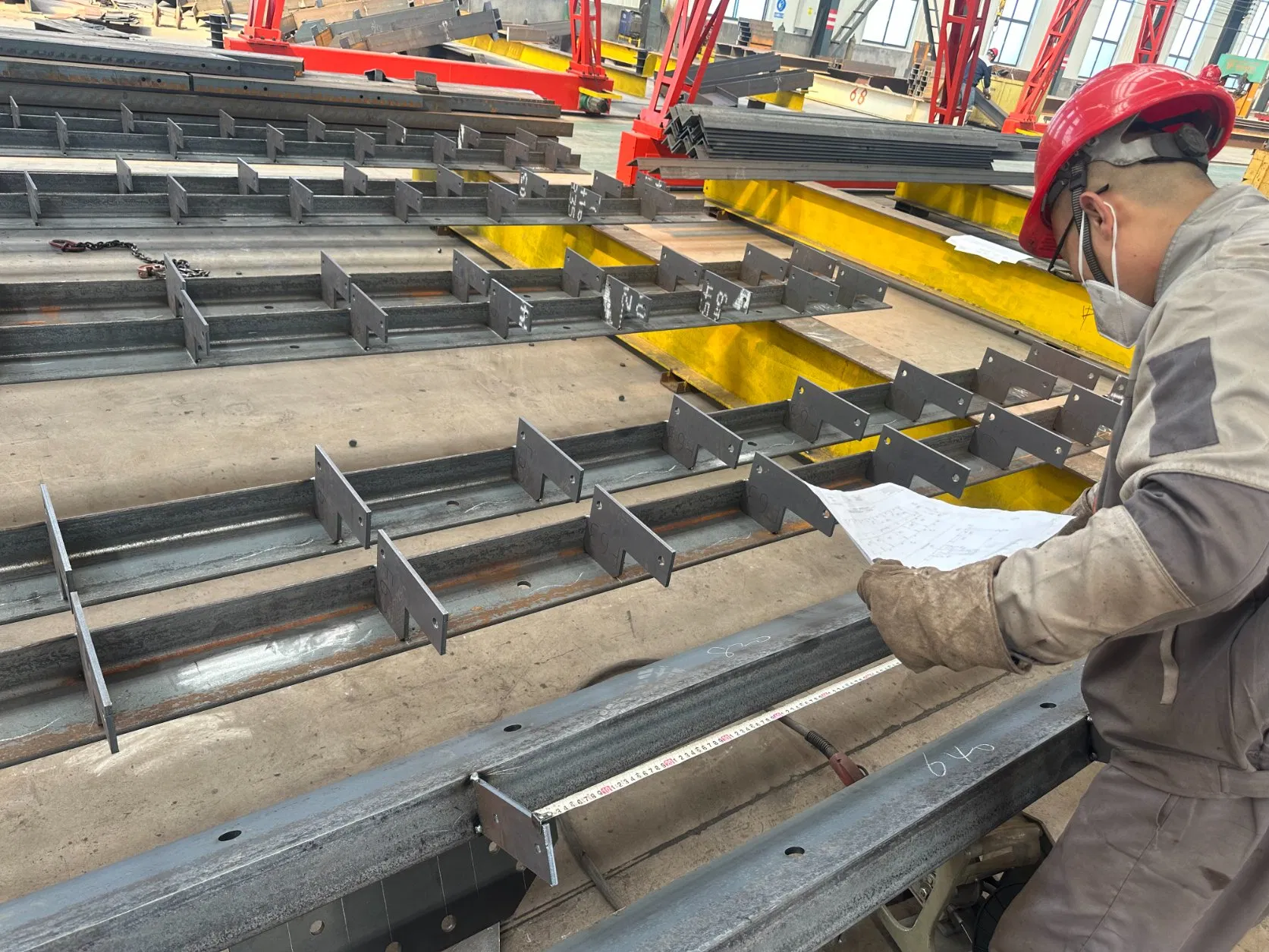 Ready to Bolt up Universal Steel Columns Ucs and Beams Ubs Pre-Drilled Hot DIP Galvanised for Fast Installation