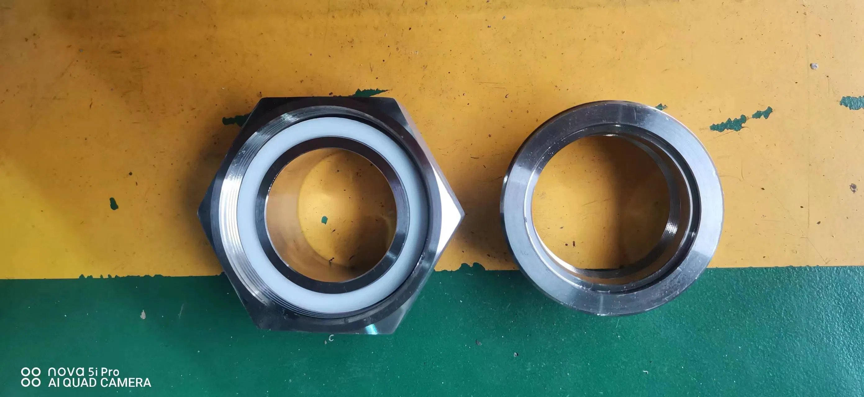 Inside Thread Conical Tightened Welding End Union with Parallel Bsp Thread