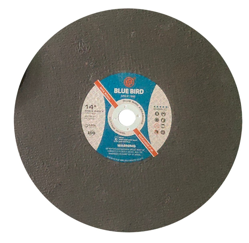 355X2.5X25.4mm Black Colour Cutting Wheels for Stainless Steel and Iron