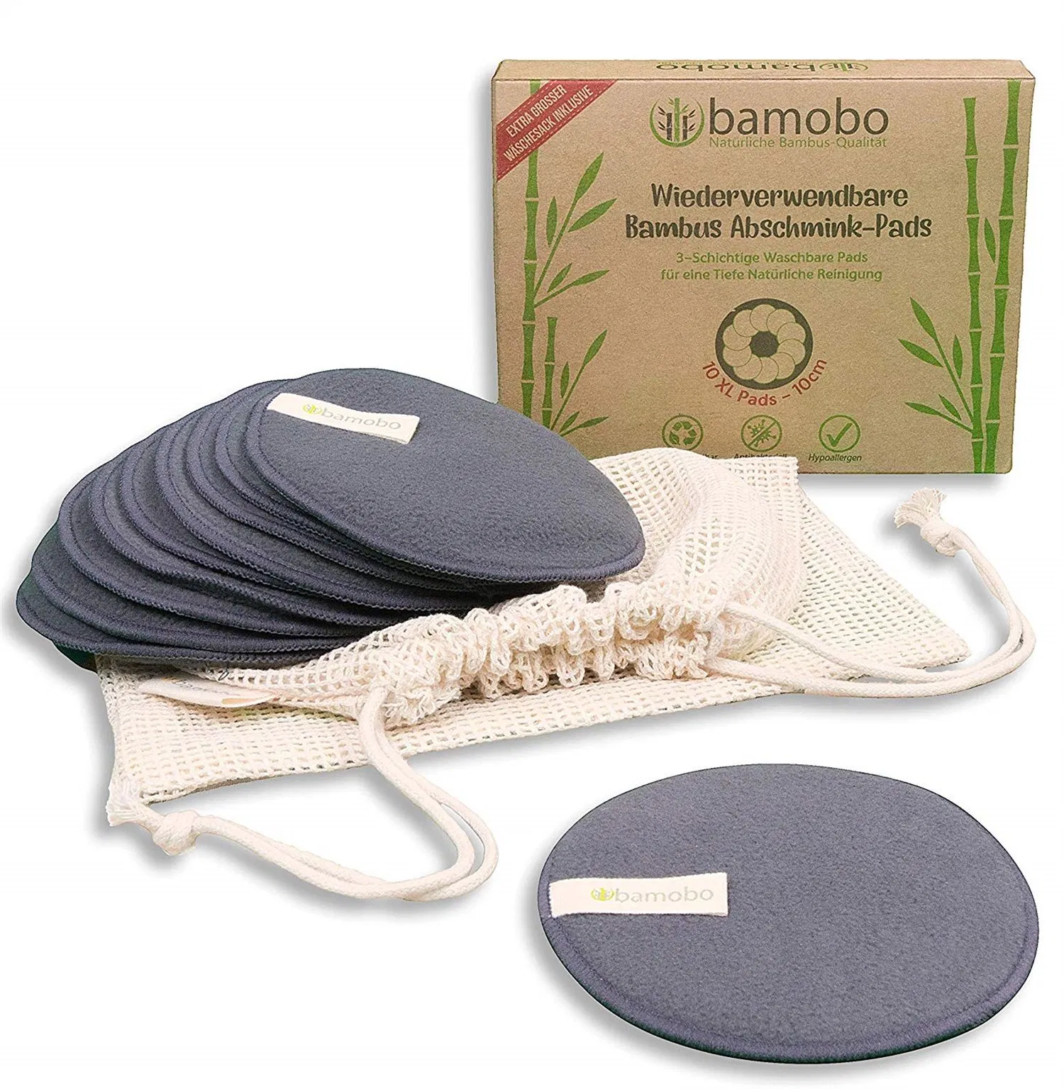 Ecofriendly Bamboo Cotton Make up Remover Pads