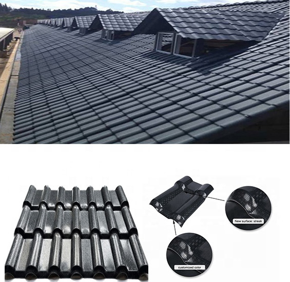 Heat Resistant Corrugated Plastic ASA PVC Roofing Manufacturer