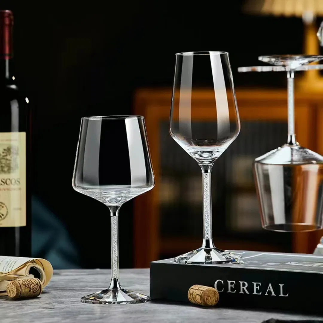 Wholesale Transparent Red Wine Glass Wine Glasses Perfect for Ins, White Wine, Fine Dining, Luxury Red Wine Glasses