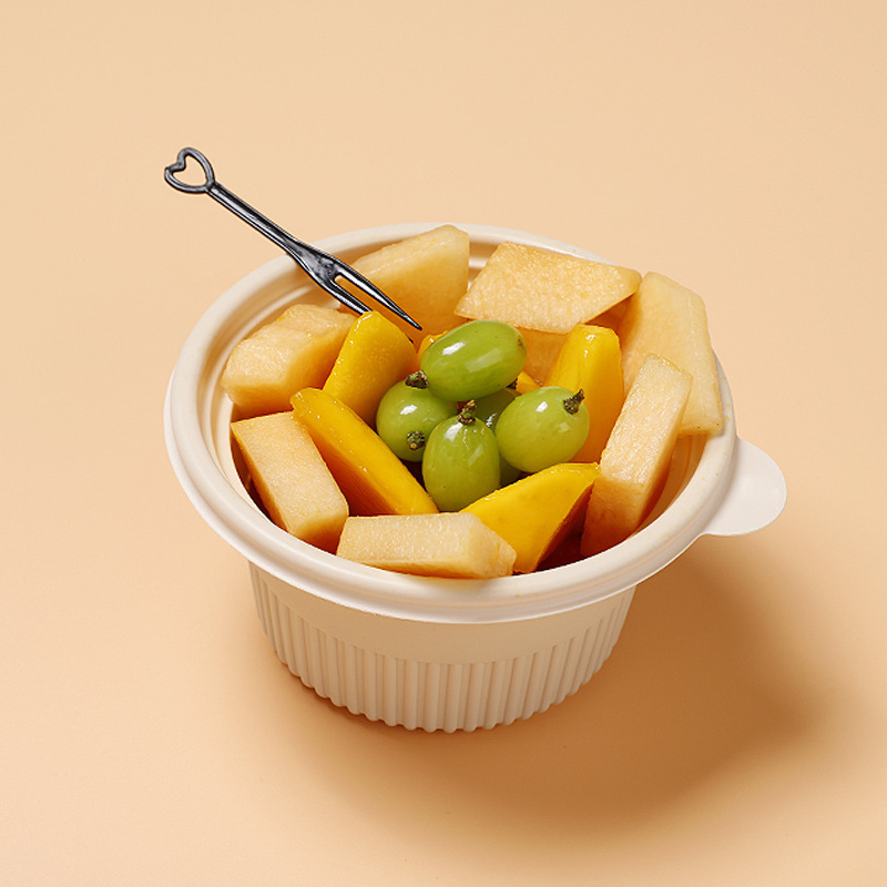 Biodegradable Disposable Lunch Box Safe Eco Friendly Degradable Packaging Boxes Takeaway Food