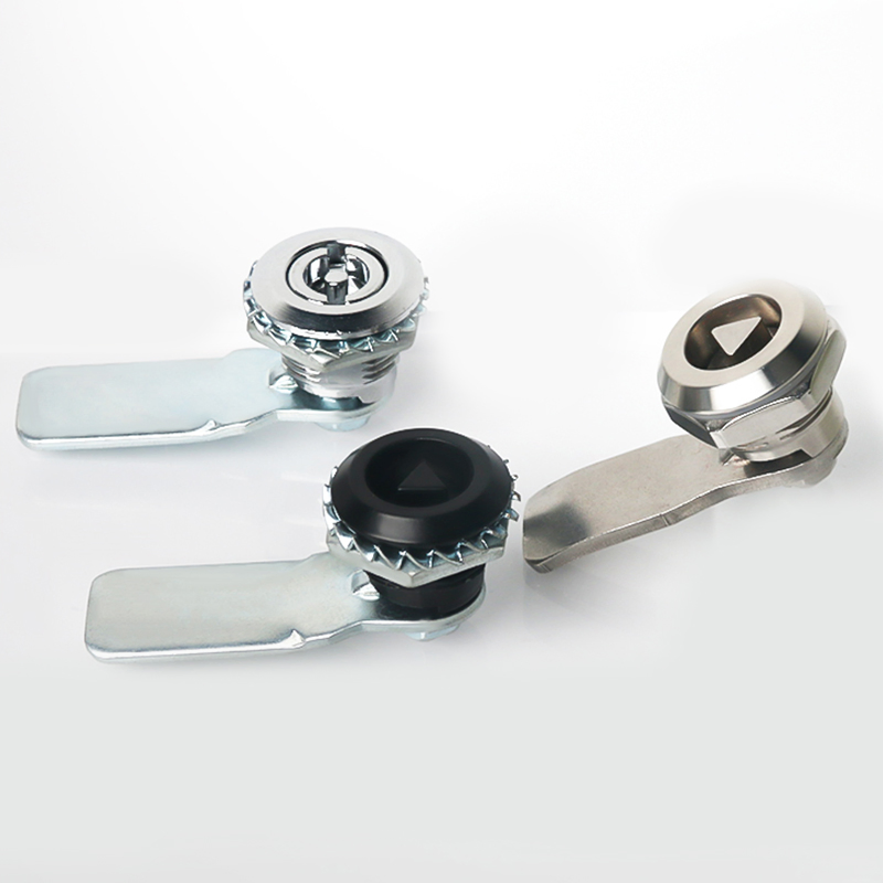 Durable Zinc Alloy Cam Lock for Cabinets with Triangular and Square Designs