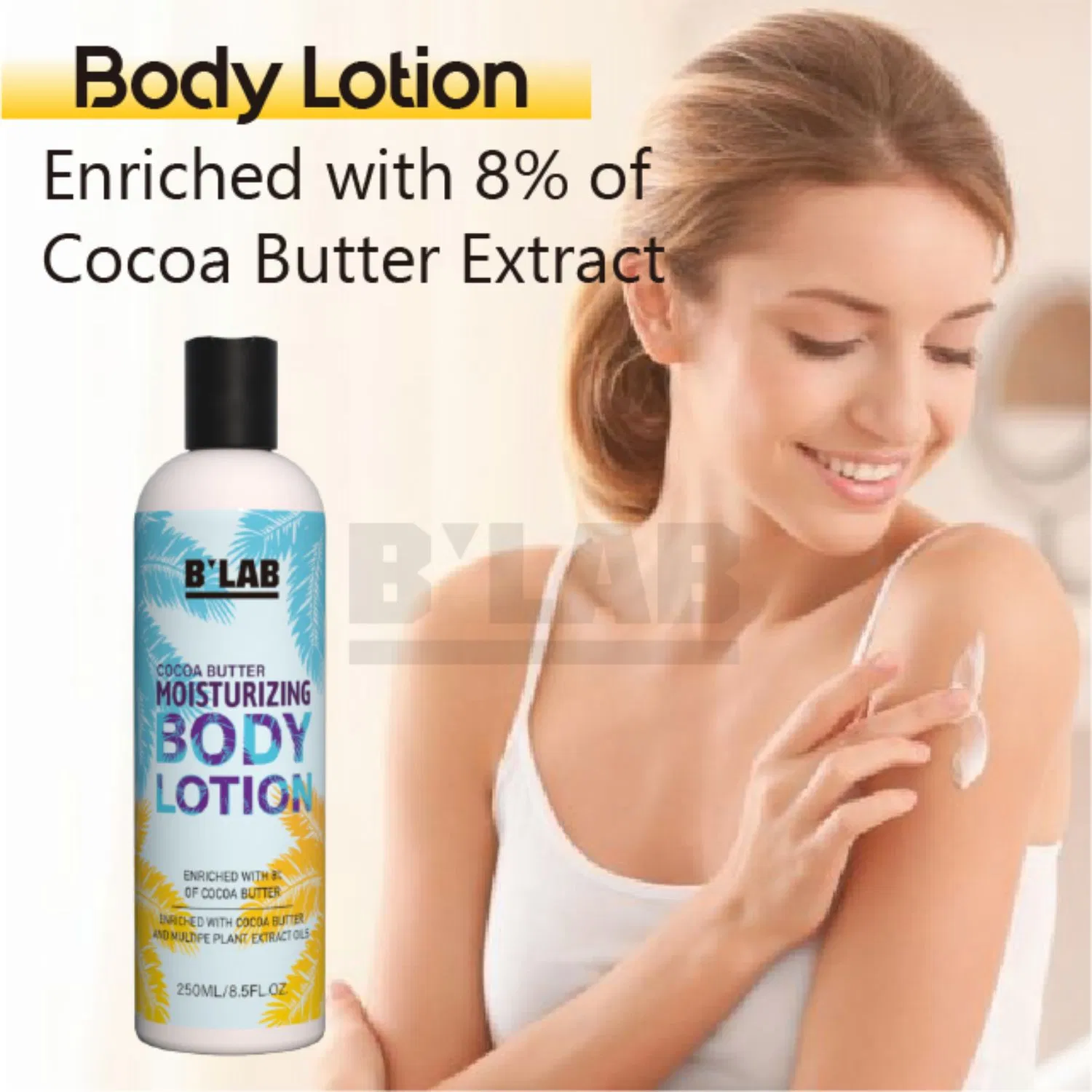 OEM/ODM Moisturizer Body Cream Body Lotion for Dry Skin & Itchy Skin