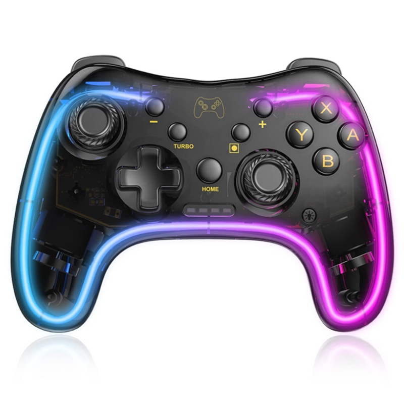 Прозрачный беспроводной джойстик для Nintendo Switch