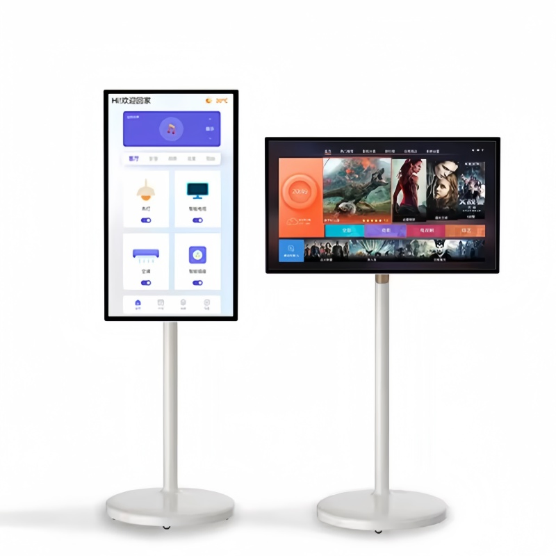 27-дюймовый портативный смарт-телевизор с батареей и сенсорным экраном