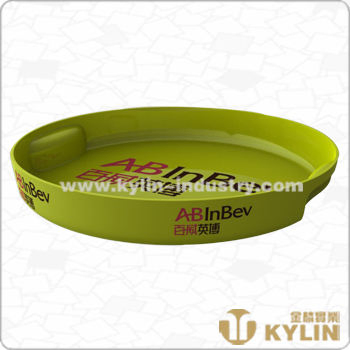 High Quality Promotion Plastic Serving Tray with Handle
