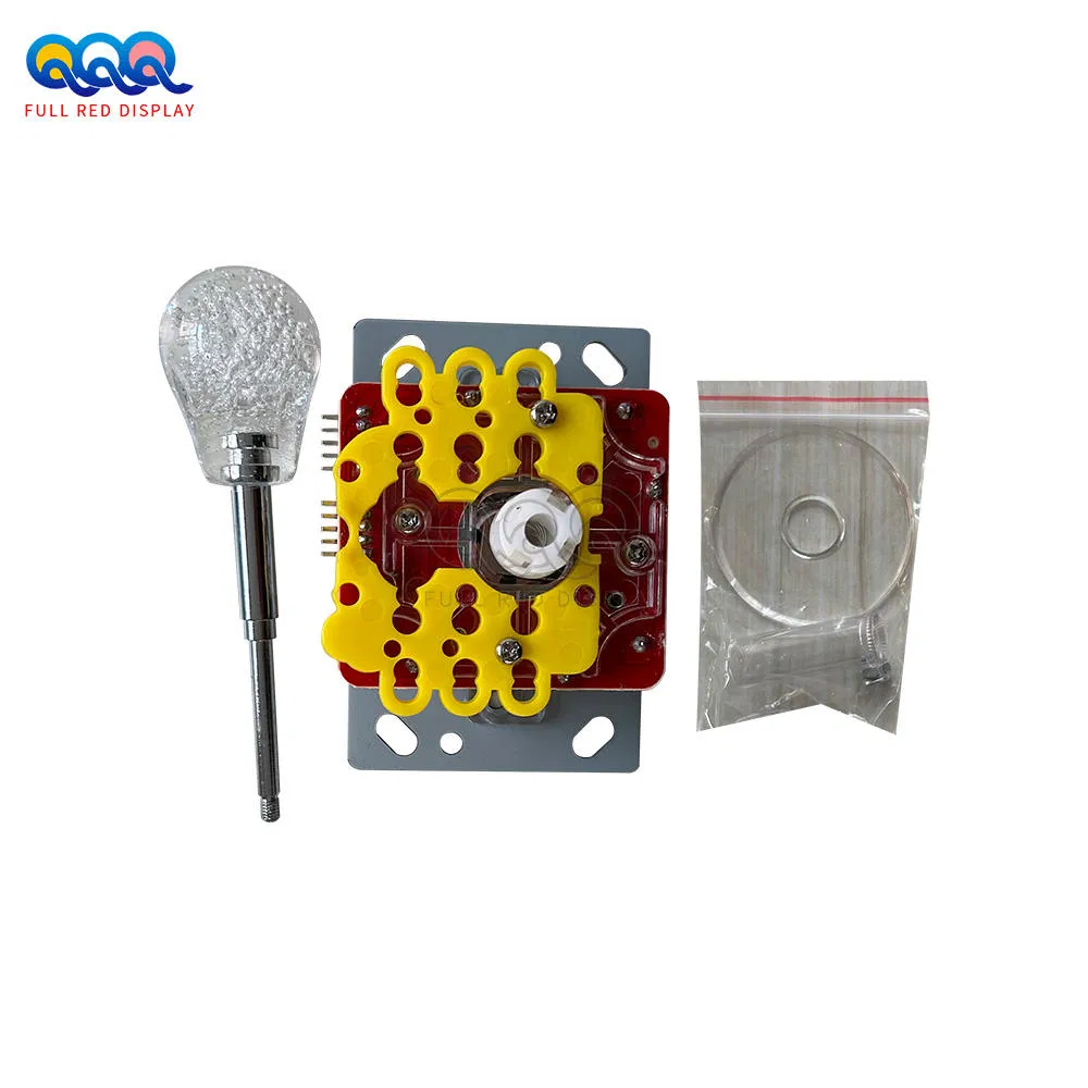 Customize Fish Game Elliptical Rocker Joystick LED Light Round Fishing Machine Button Fish Game Joystick for Sale