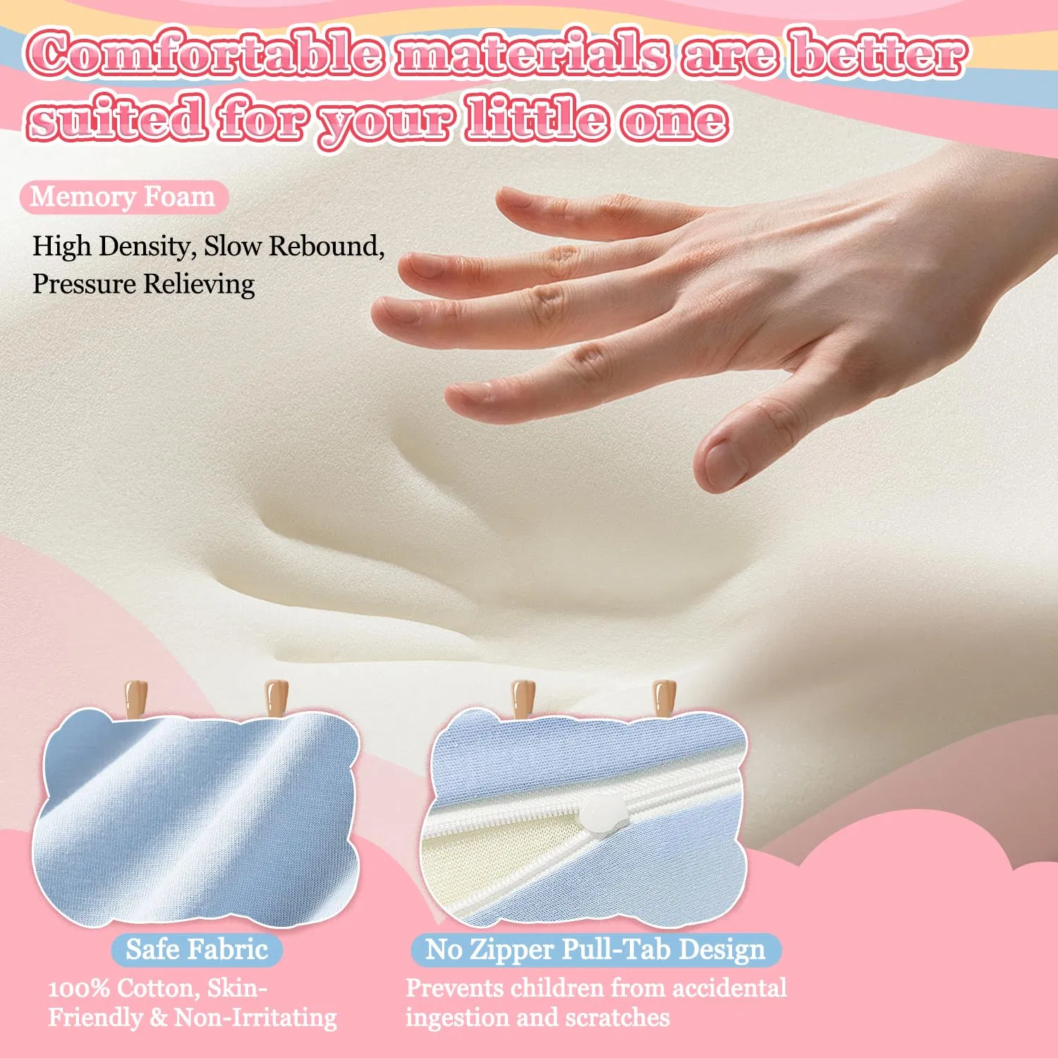 Подушка для кормления Tenderplayful с эффектом памяти