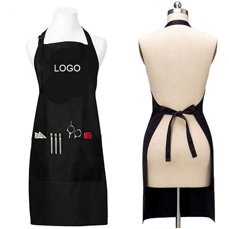 Custom Barber Logo Beauty Hairdresser Cutting Waterproof Salon Apron