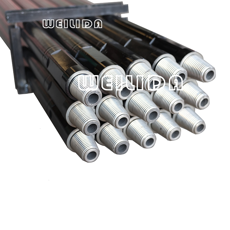 API Taper Thread New Rotary 3.5'' Flush Drill Rod / DTH Water Well Drill Pipe