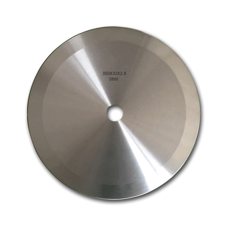 High Speed Industrial Round Disc Blades for Cutting Cloth Fabric Film