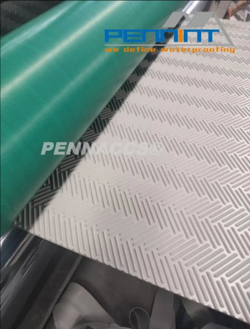 Single Ply Roof Walkway PVC/Tpo Double Color Walk Pad